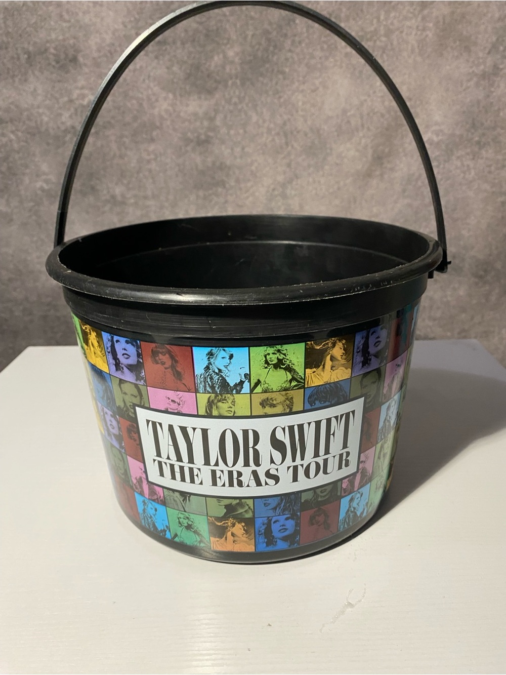 Taylor Swift The Eras Tour Popcorn Bucket Plastic AMC Movie Theatre